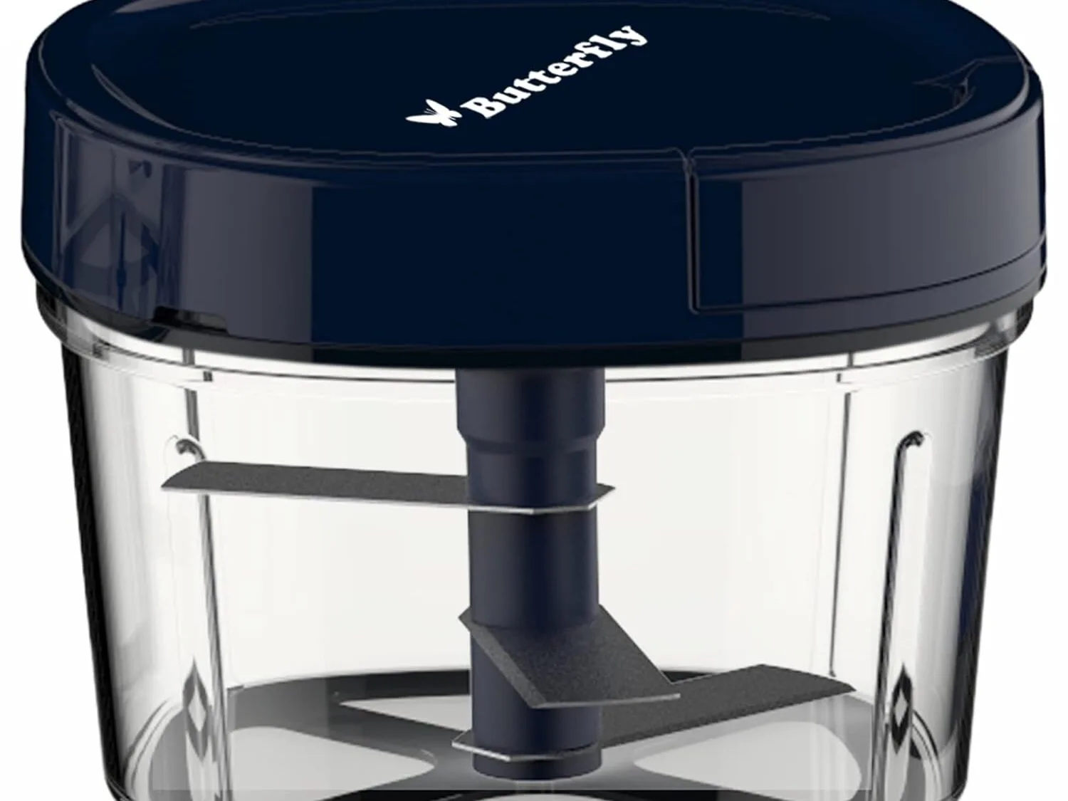 Plastic Vegetable Chopper 600 ml Blue