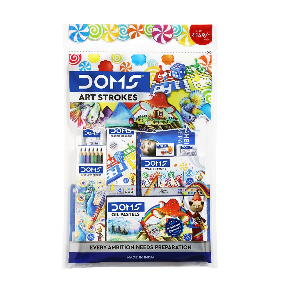 Doms Art Strokes Kit...