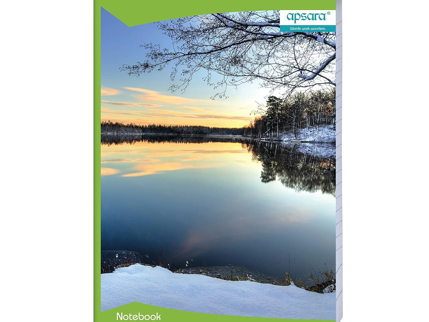 Apsara A4 Size Long Notebook | 29.7 CM x 21 CM Approx – Pages 304 | Single Line Notebook | GSM 56 | Use For School,College Student & Professionals | Covers May Differ | Pack of 4 Books