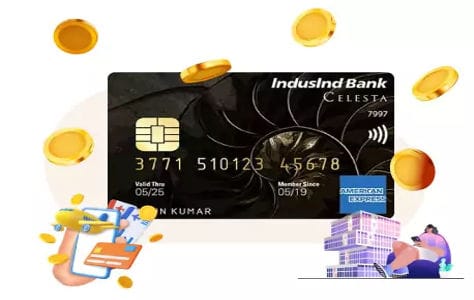 indusind bank celesta credit card