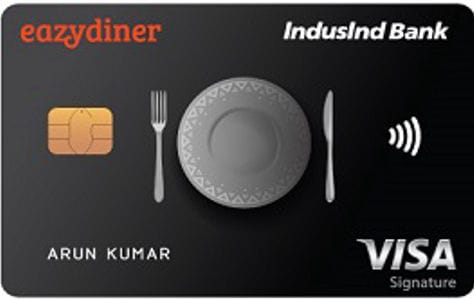 indusind bank eazydiner credit card