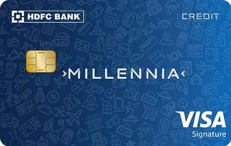 hdfc millennia credit card