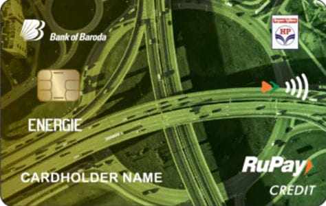 hpcl bank of baroda energie credit card
