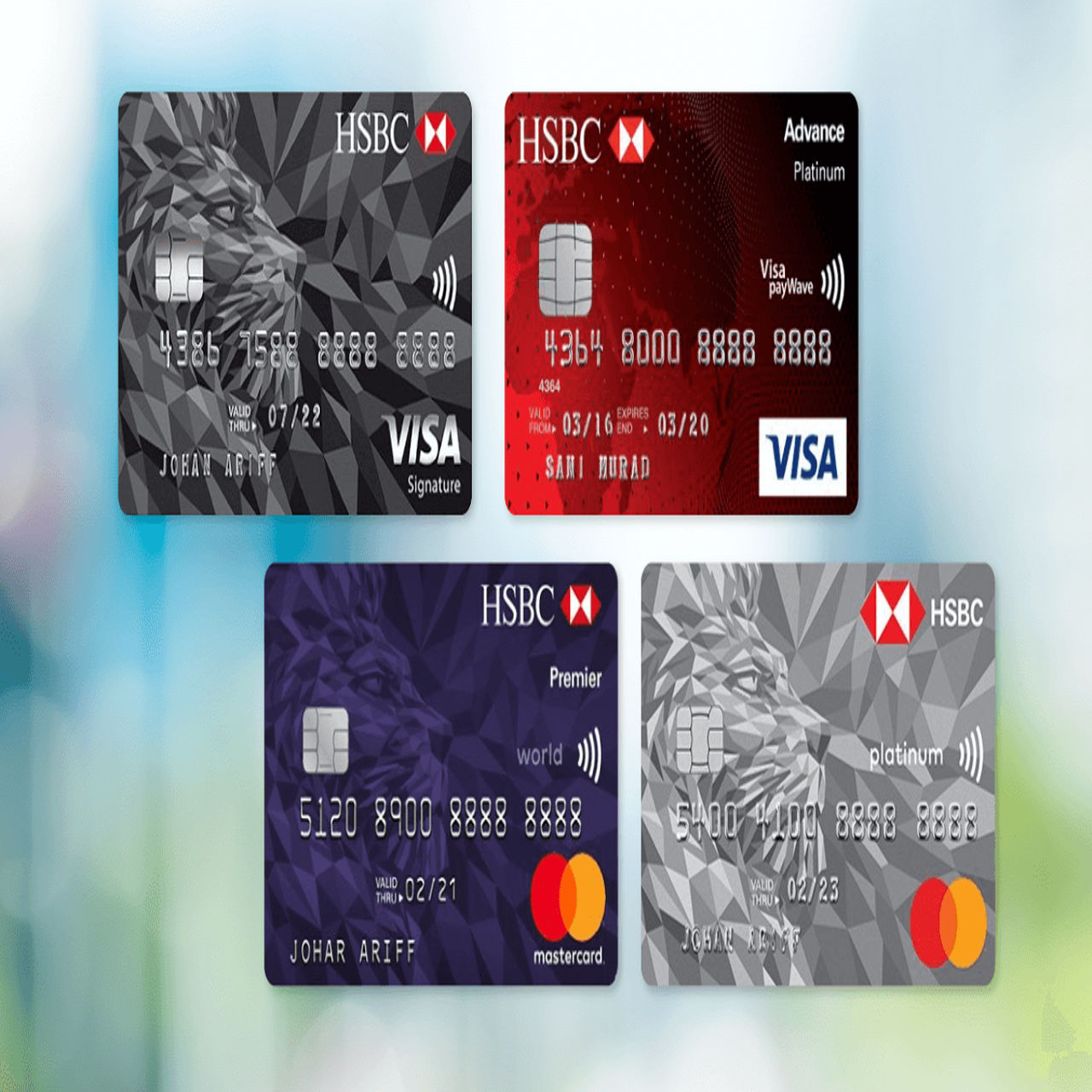 ALL HBSC credit card