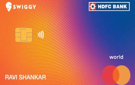 swiggy hdfc credit card