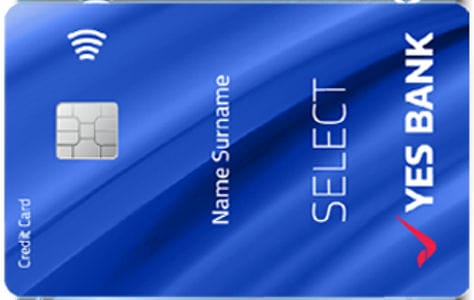 yes bank select credit card