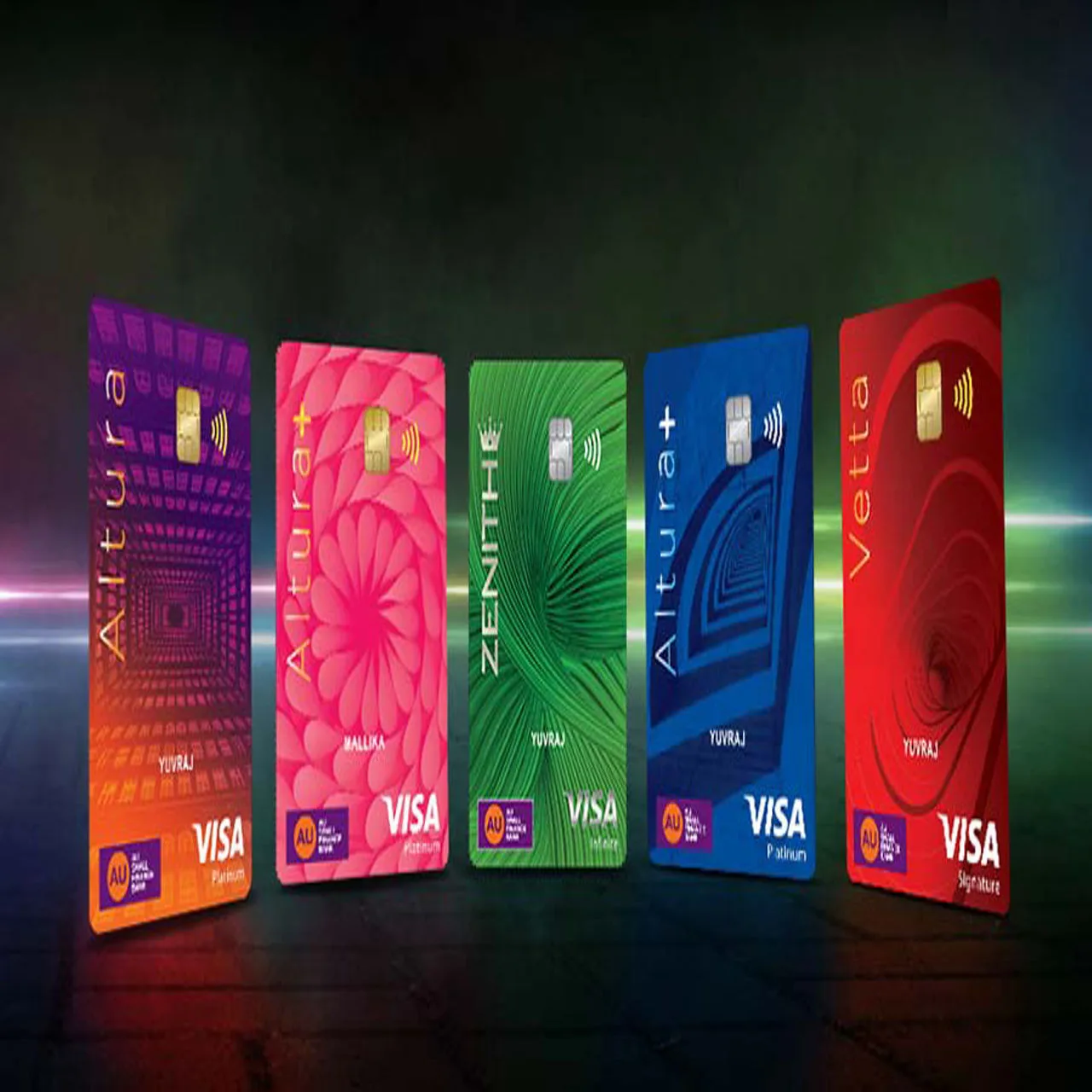 au small finance bank all credit card