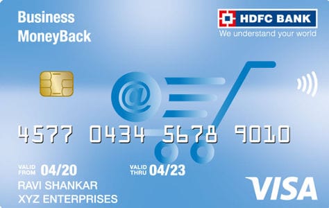 hdfc business moneyback credit card