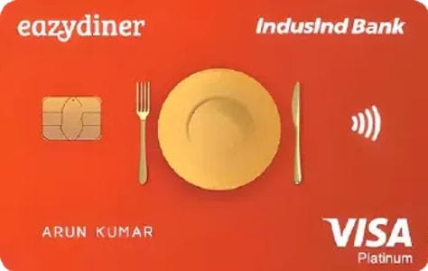 indusind bank eazydiner credit card