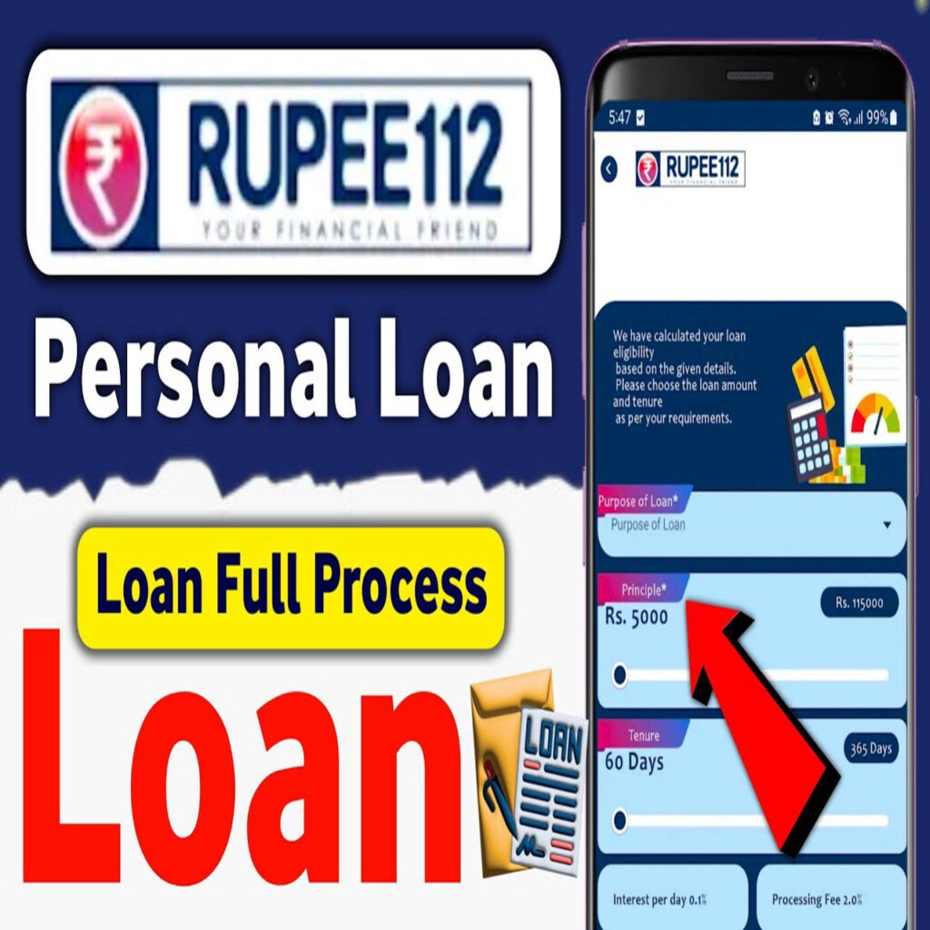 Rupee 112 personal loan apply