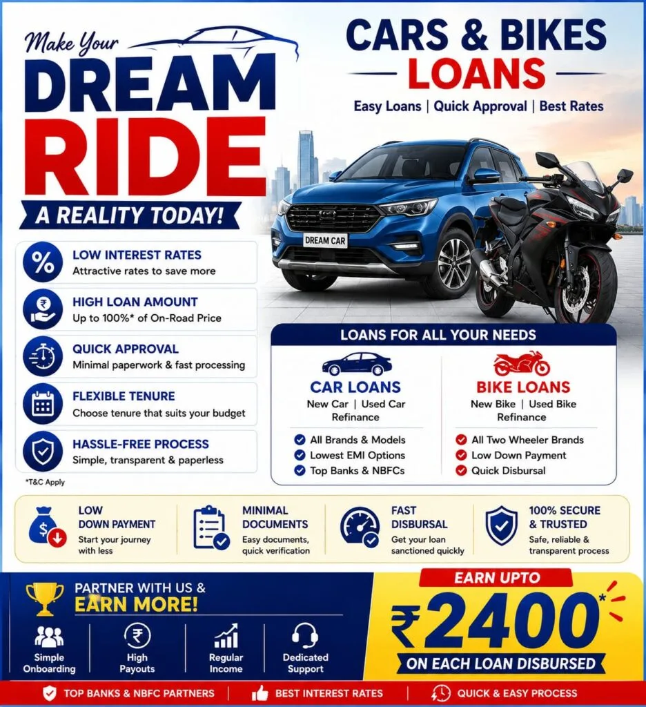 cars bike loans